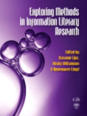 cover image of Exploring Methods in Information Literacy Research